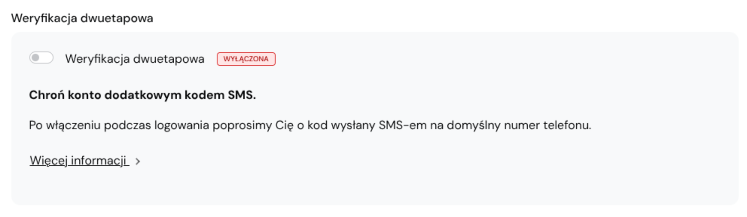 Jak uruchomić logowanie dwuskładnikowe? – ilustracja 1 z 13