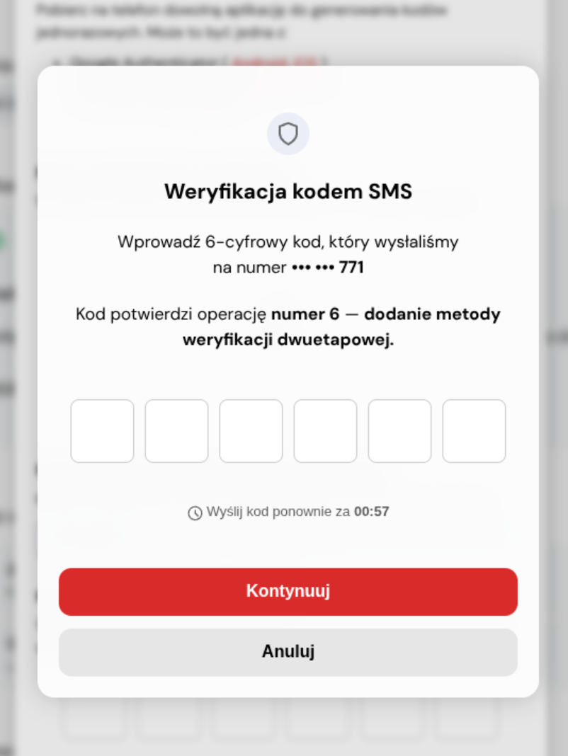 Jak uruchomić logowanie dwuskładnikowe? – ilustracja 8 z 13